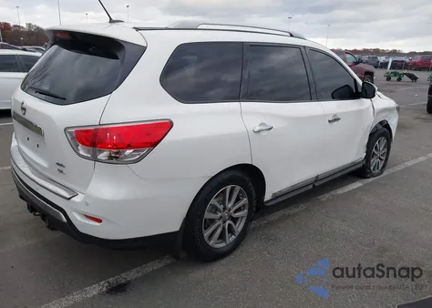 2014 Nissan Pathfinder Sl z USA, uszkodzony, nr VIN 5N1AR2MM6EC735361